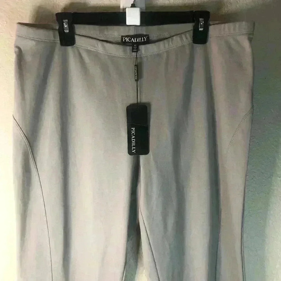 Piccadilly leggings gray sz XL NWT - Picture 4 of 6